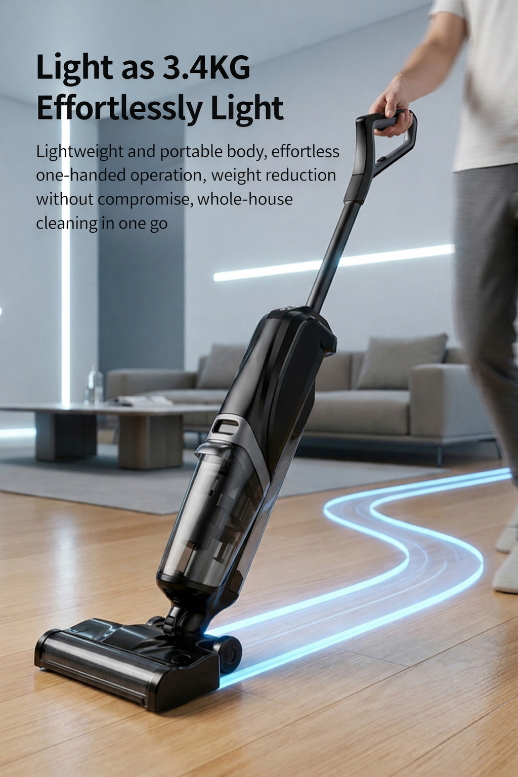 F203C 3.4kg lightweight floor cleaner
