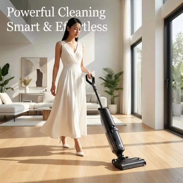 Cordless floor washer and wet dry vacuum manufactured by Stonebot