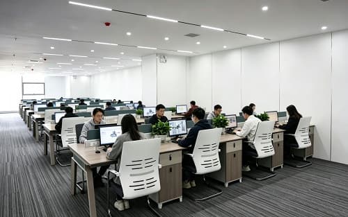 Staff office of the Stonebot intelligent cleaning robot manufacturer