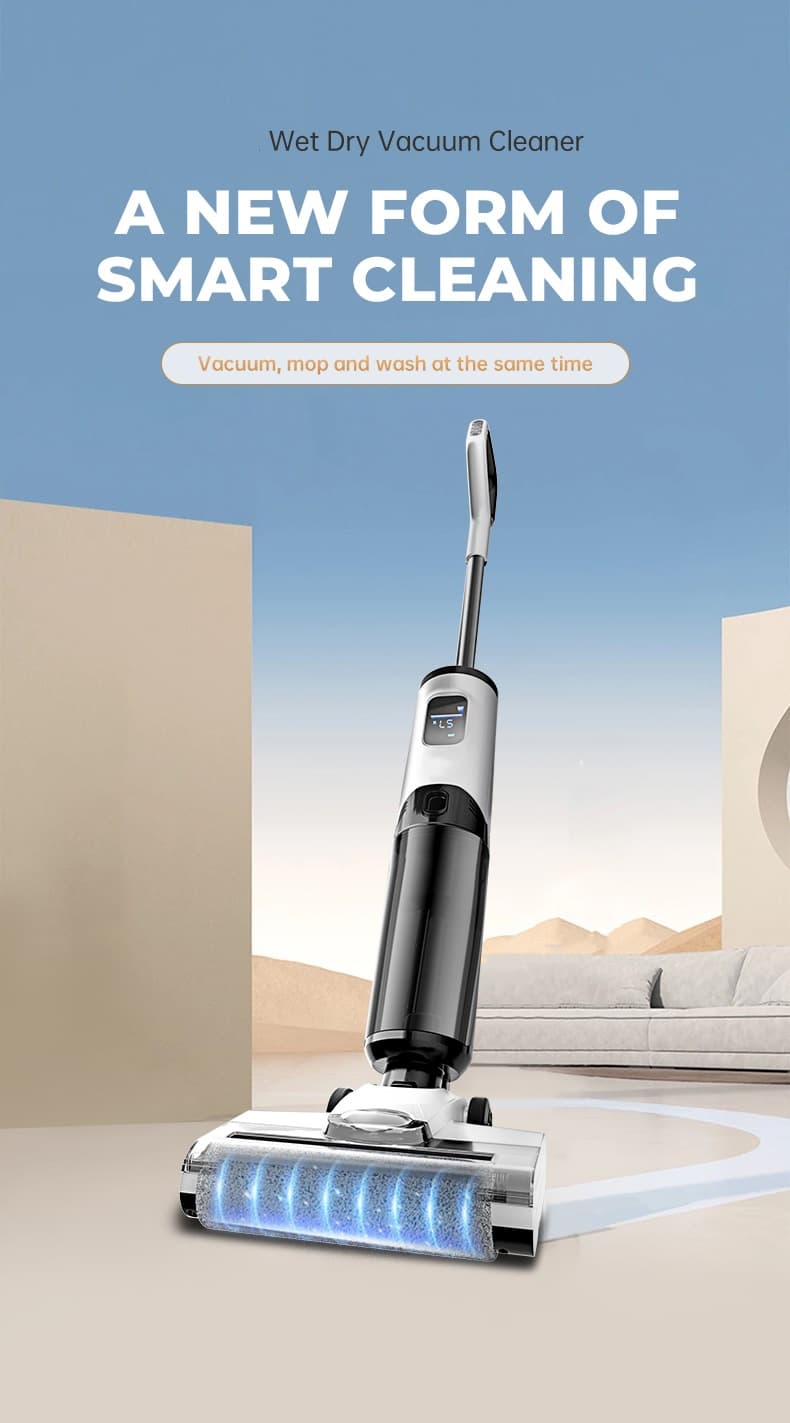 803 cordless floor washer smart cleaning
